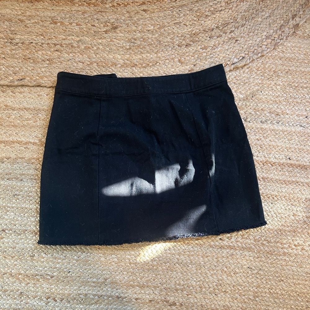 Button-Front Mini Skirt - image 7